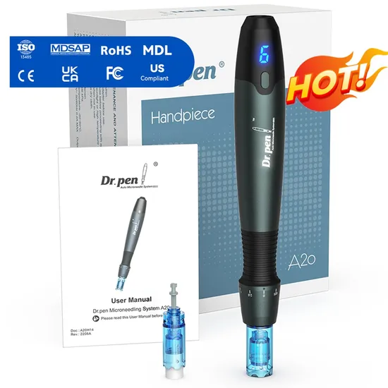 Professional Popular FDA Certified Portable Home & Salon Use Micro Needling Pen Dr Pen A20 Derma Pen for Home Use in USA